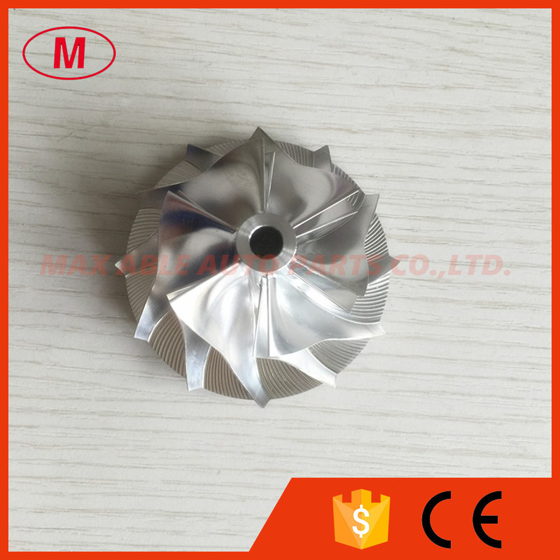 TA31 42.55/60.25mm 6+6 blades 409096-0014 high performance milling/billet compressor wheel