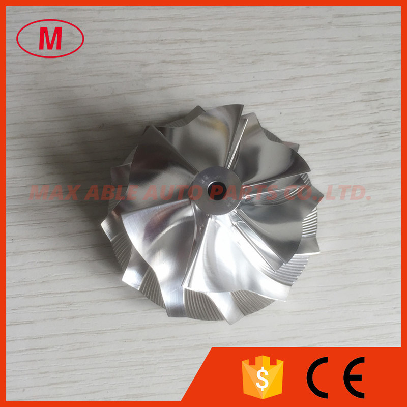 RHF5 52.56/68.00mm 6+6 blades high performance aluminum 2618/milling/billet compressor whe
