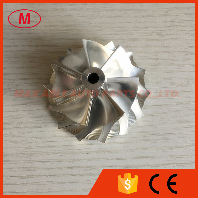 TD05H 20G reverse 52.56/68.01mm 7+7 blades 49179-43400 Turbo milling/aluminum 2618/billet compressor wheel