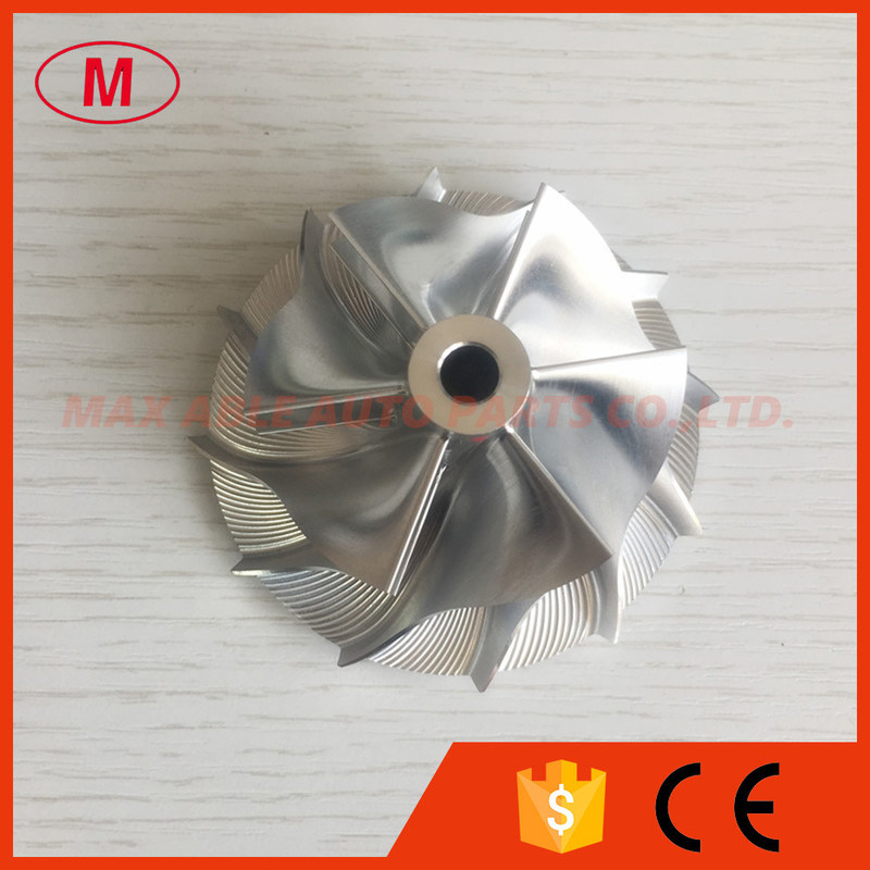 TD05H 18G 50.39/68.01mm 6+6 blades reverse 49378-01520 high performance high blade turbo milling/billet compressor wheel