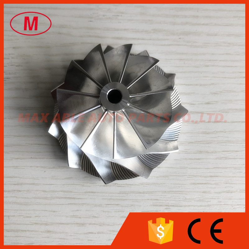 TD05H 54.06/71.40mm 11+0 blades high performance turbo milling/aluminum 261/billet compressor wheel