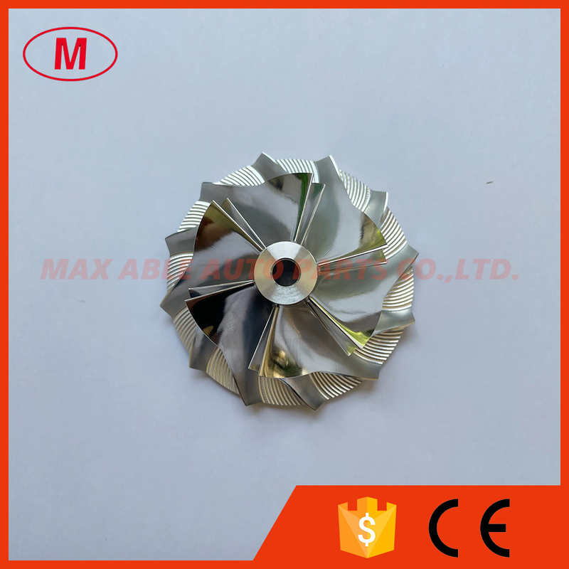 GTA15-25 40.40/56.02mm 6+6 blades701374-00031102-022-402 turbo milling/aluminum 2618/billet compressor wheel 