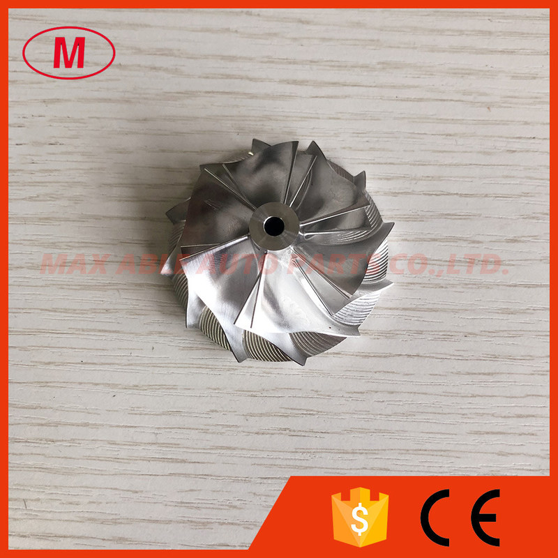 TD03 41.00/50.96mm 6+6 blades turbocharger milling/aluminum 2618/billet compressor wheel