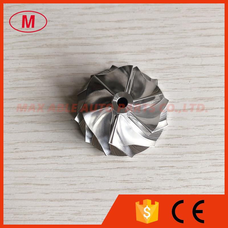 RHF3 34.98/44.00mm 6+6 blades high performance turbo milling/aluminum 2618/billet compressor wheel