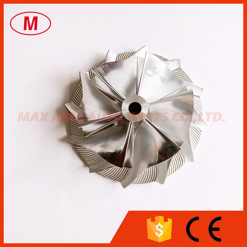 TD05H reverse 61.33/82.00mm 6+6 blades  performance Turbocharger aluminum 2618/milling/Billet compressor wheel
