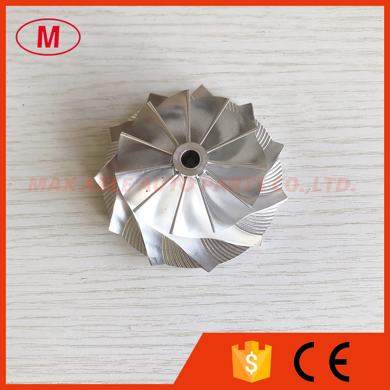 RHF5HB 50.39/68.01mm 11+0 blades high performance Turbocharger milling/aluminum 2618/billet compressor wheel