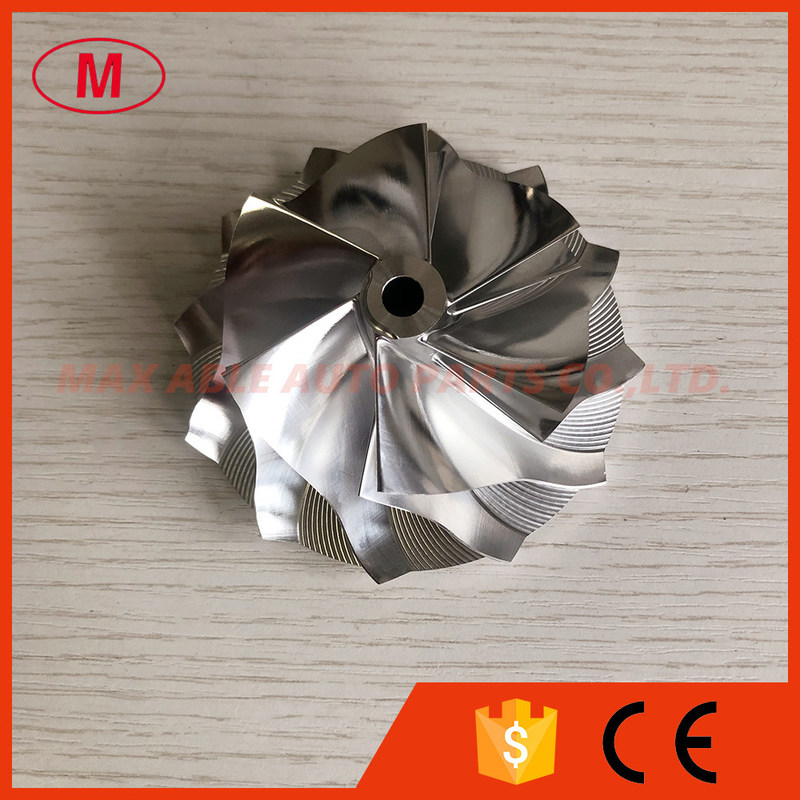 TD05H 61.33/82.00mm 6+6 blades high performance Turbocharger aluminum 2618/milling/billet compressor wheel