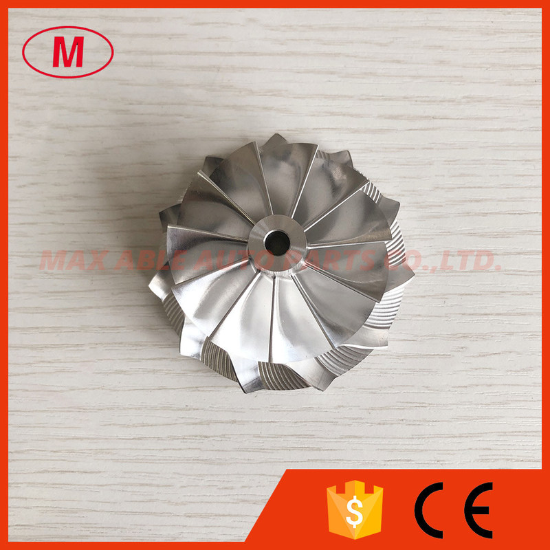 B03G 52.80/67.00mm 11+0 blades turbo milling/aluminum 2618/billet compressor wheel